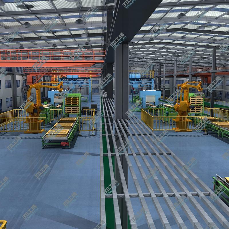 images/goods_img/20210319/3D Collection of Factory Interior Scene and Equipment model/2.jpg
